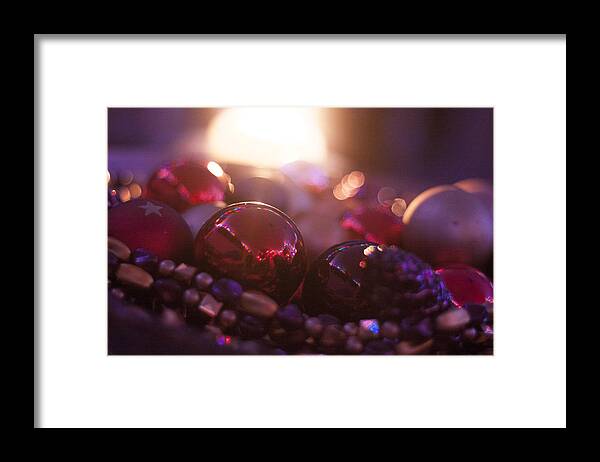 Light Framed Print featuring the photograph Christmas by Dart Humeston