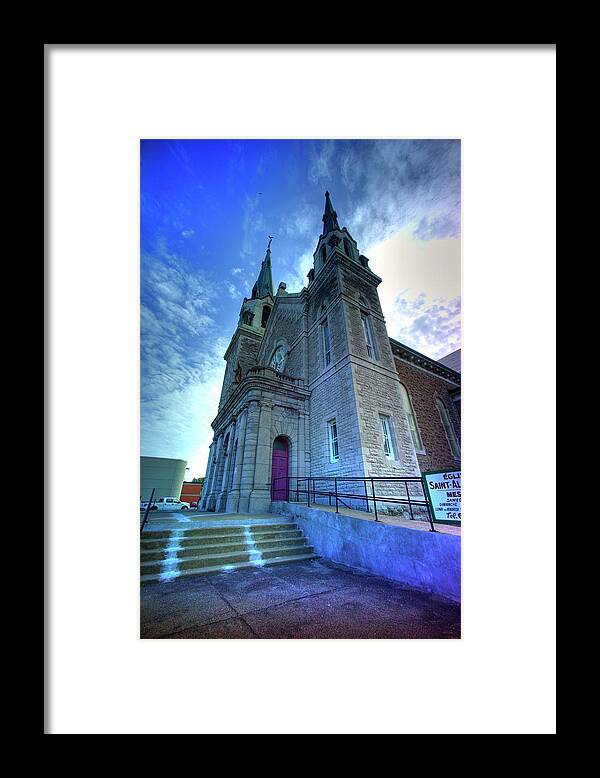 Church Framed Print featuring the photograph Church 2 by Lawrence Christopher
