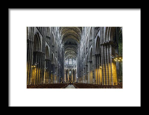 Gothic Framed Print featuring the photograph Church by Christian Cramer