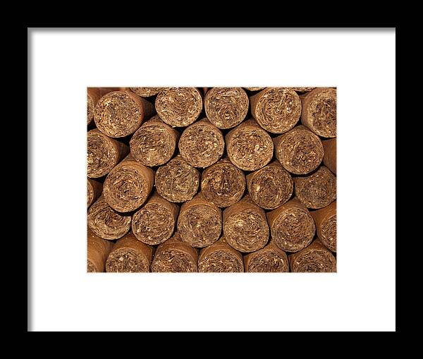Cigars Framed Print featuring the photograph Cigars 262 by Michael Fryd