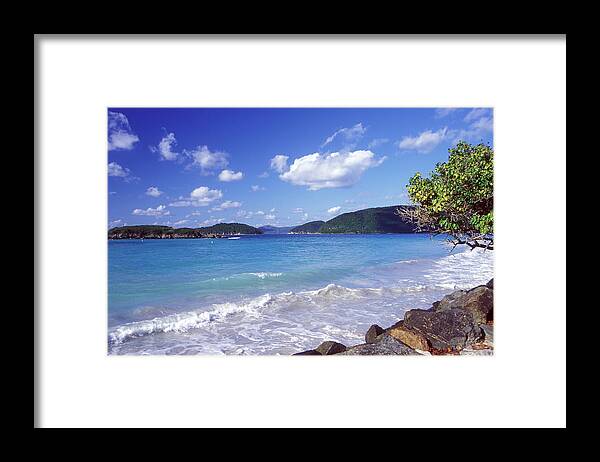 Cinnamon Bay Framed Print featuring the photograph Cinnamon Bay 8 by Pauline Walsh Jacobson