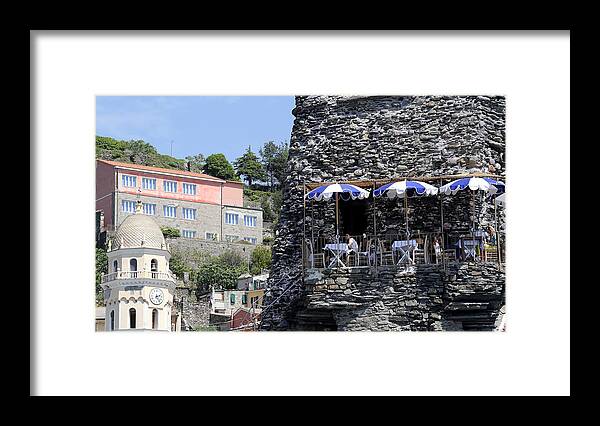 Cinque Terre Framed Print featuring the photograph Cinque Terre 8 by Andrew Fare