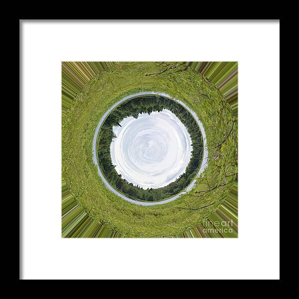 Tree Framed Print featuring the photograph Circle Lake... by Vivian Martin
