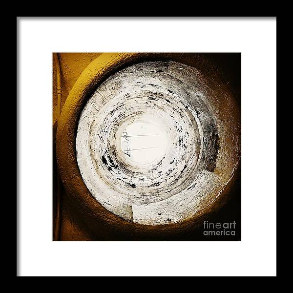 Vent Framed Print featuring the photograph Circle Vent by Suzanne Lorenz