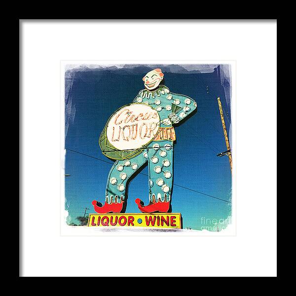 Circus Liquor Framed Print featuring the photograph Circus Liquor by Nina Prommer