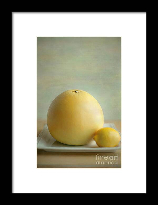 Shaddock Framed Print featuring the photograph Citrus Brothers by Aiolos Greek Collections