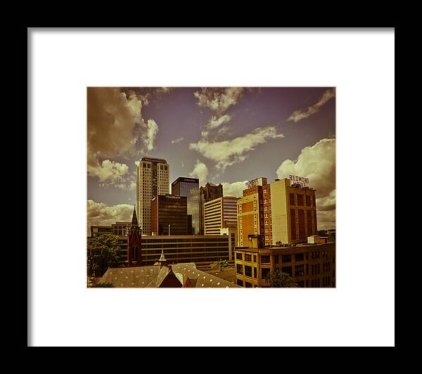 Birmingham Framed Print featuring the photograph City Center by Just Birmingham