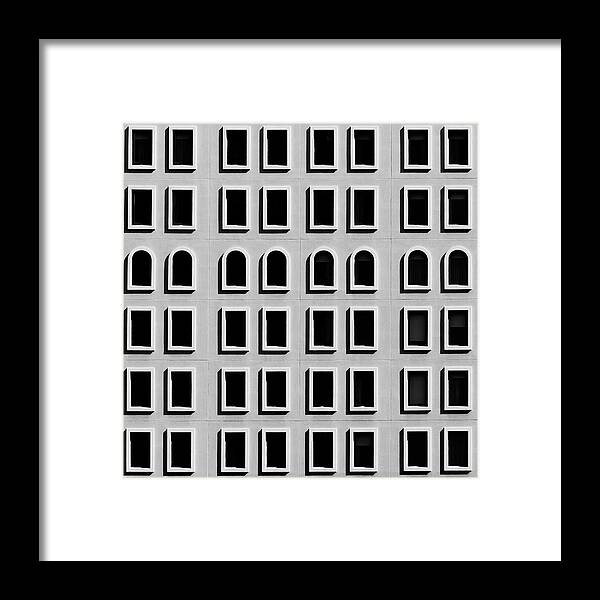 Urban Framed Print featuring the photograph Square - City Grid 9 by Stuart Allen