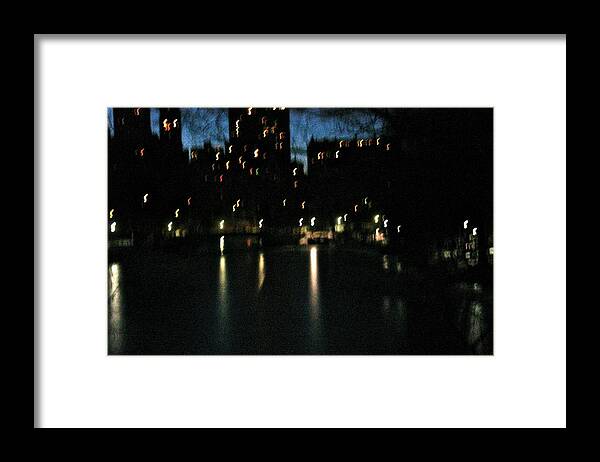 Cityscape Framed Print featuring the photograph City Reflections by Felix Zapata