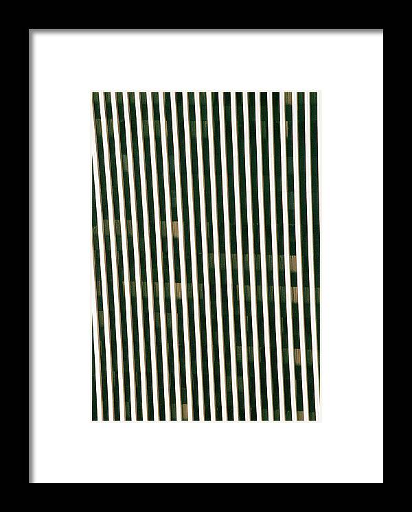  Framed Print featuring the photograph City Stripes by Kenneth Campbell