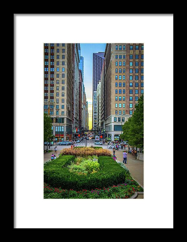 Chicago Framed Print featuring the photograph City Surreal by Tony HUTSON
