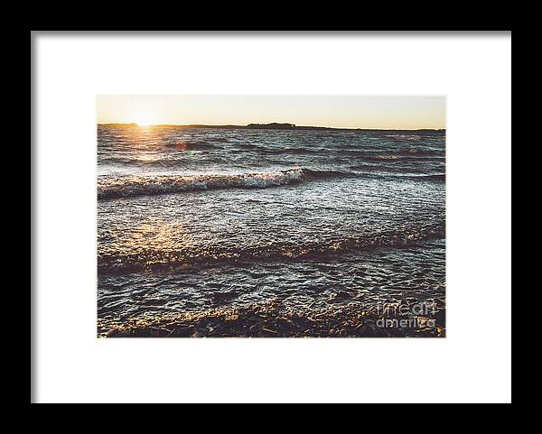 Clark Hill Framed Print featuring the photograph Clarks Hill Lake by Andrea Anderegg