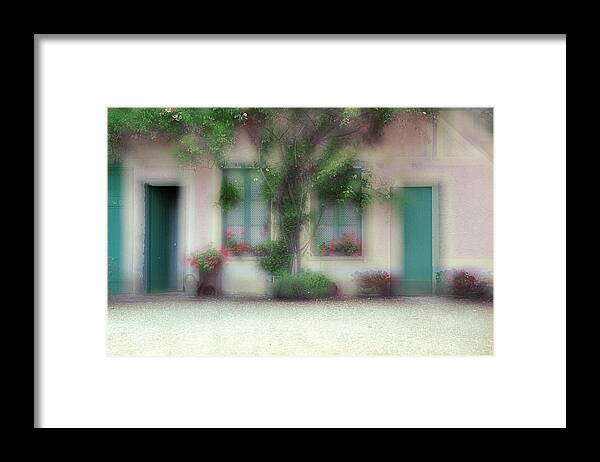 Impressionism Framed Print featuring the photograph At Claude Monet's neighborhood by Dubi Roman