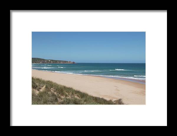 Sea Framed Print featuring the photograph Clear Blue Sky by Masami IIDA