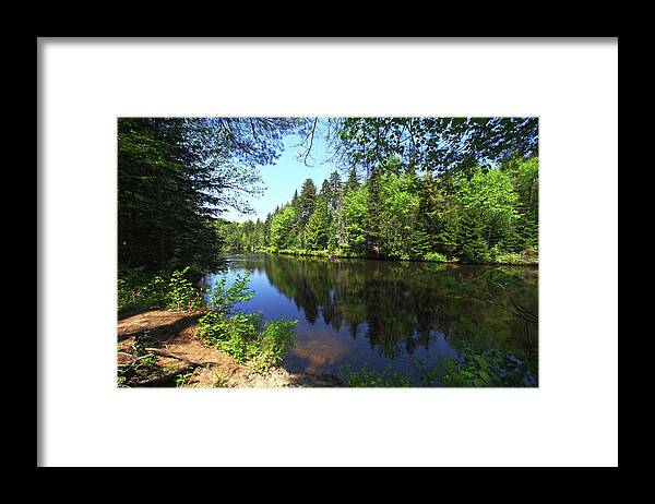  Framed Print featuring the photograph Clear Lake by Robert Och