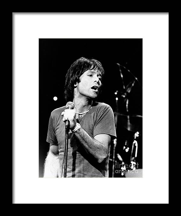 Cliff Richard Framed Print featuring the photograph Cliff Richard 1980 by Chris Walter