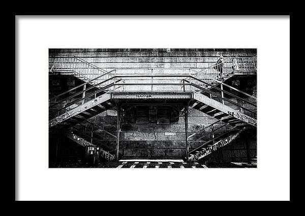 Climb Framed Print featuring the photograph Climb the Stairs by M G Whittingham