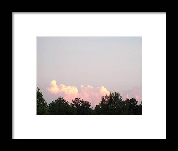  Framed Print featuring the photograph Cloud 99 by Robin Coaker