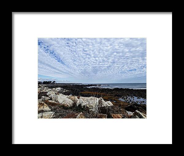 Clouds Framed Print featuring the photograph Cloud show by Lois Lepisto