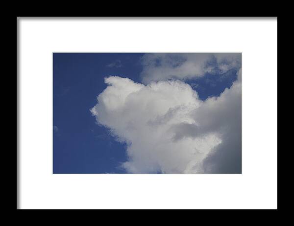 Clouds Framed Print featuring the photograph Cloud Trol by James McAdams