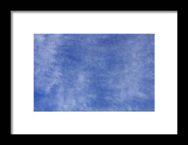 Cloud.sky Framed Print featuring the photograph Clouds 1 by Teresa Mucha