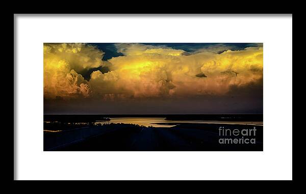 Clouds Framed Print featuring the photograph Amazing Clouds by Debra Kewley