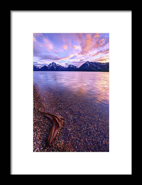 Clouds And Wind Framed Print featuring the photograph Clouds and Wind by Chad Dutson