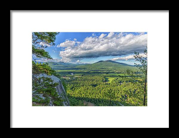 Clouds Over The Mountains Framed Print featuring the photograph Clouds Over The Mountains by Brian MacLean