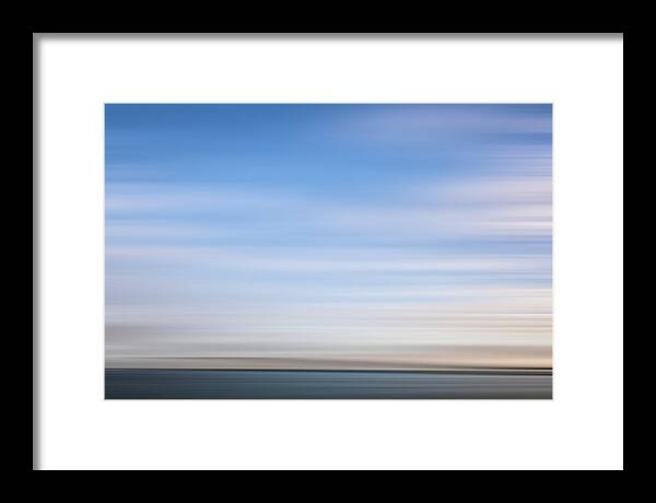 Abstract Framed Print featuring the digital art Clouds Over the Skyway X by Jon Glaser