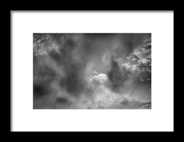 Atmosphere Framed Print featuring the photograph Cloudscape No. 6 by David Gordon