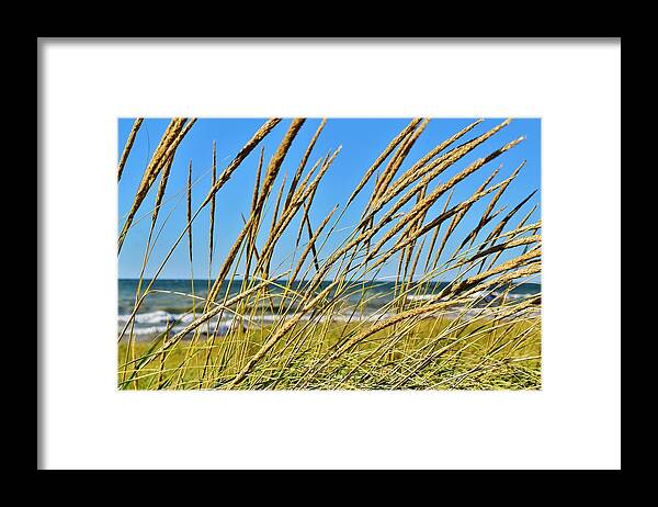Coastal Living Framed Print featuring the photograph Coastal Relaxation by Nicole Lloyd