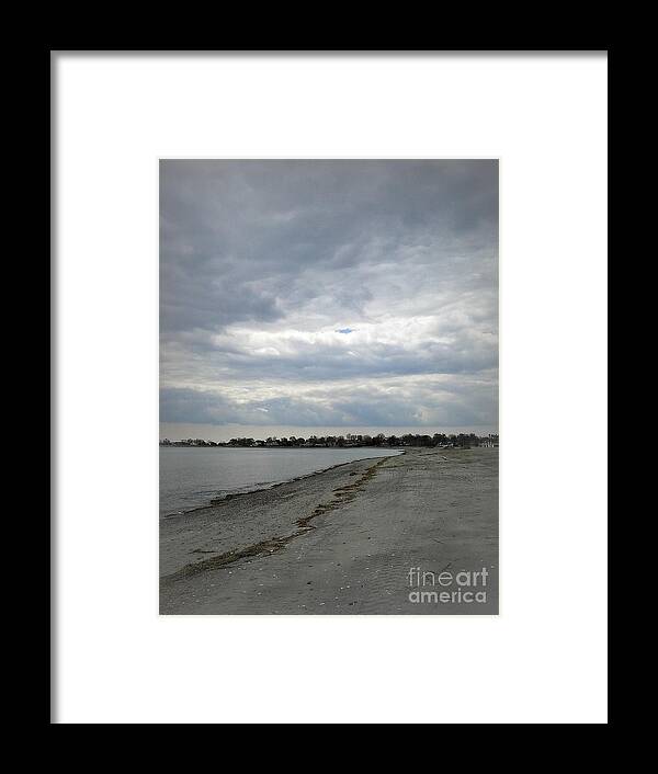 Winter Framed Print featuring the photograph Coastal Winter by Kristine Nora