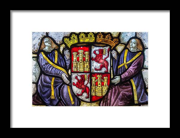 Coat Of Arms Framed Print featuring the photograph Coat of Arms by Digital Art Cafe