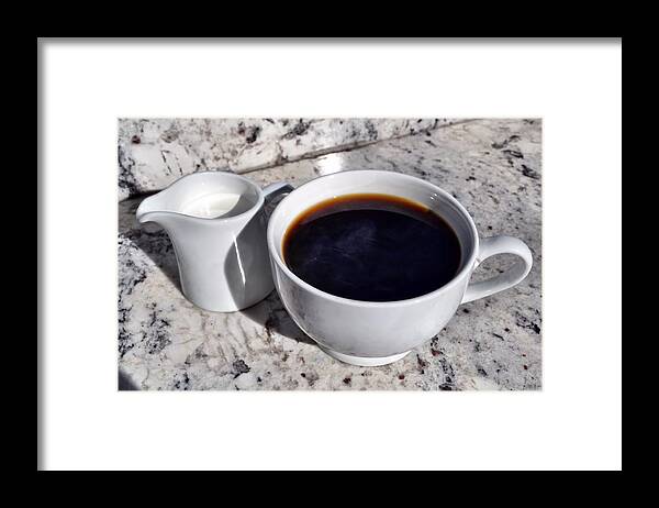 Aroma Framed Print featuring the photograph Coffe Talk Partner by JAMART Photography