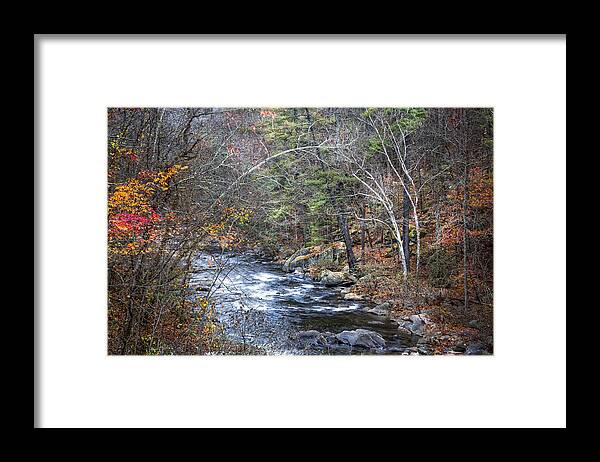 Appalachia Framed Print featuring the photograph Cold Mountain Stream by Debra and Dave Vanderlaan