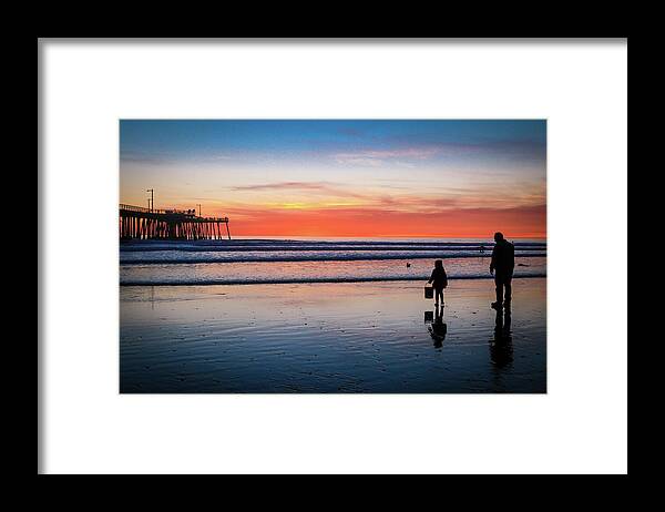 Seashells Framed Print featuring the photograph Collecting Seashells by Dr Janine Williams