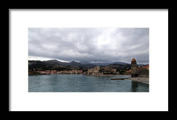 Collioure Framed Print featuring the photograph Collioure 2 by Andrew Fare