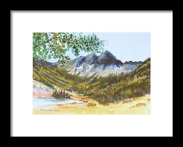 Wilderness Framed Print featuring the painting Colorado Wilderness by Bobby Walters