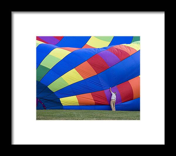 Balloon Framed Print featuring the photograph Colors by Alan Raasch