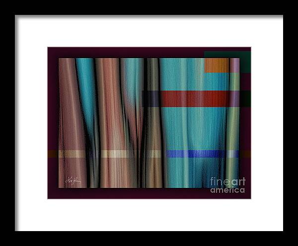 Colors Framed Print featuring the digital art Colors Of Memories by Leo Symon