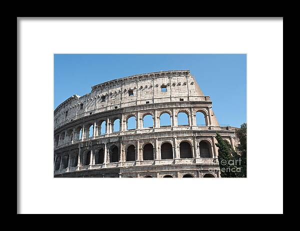 Colosseum Framed Print featuring the photograph Colosseo II by Fabrizio Ruggeri