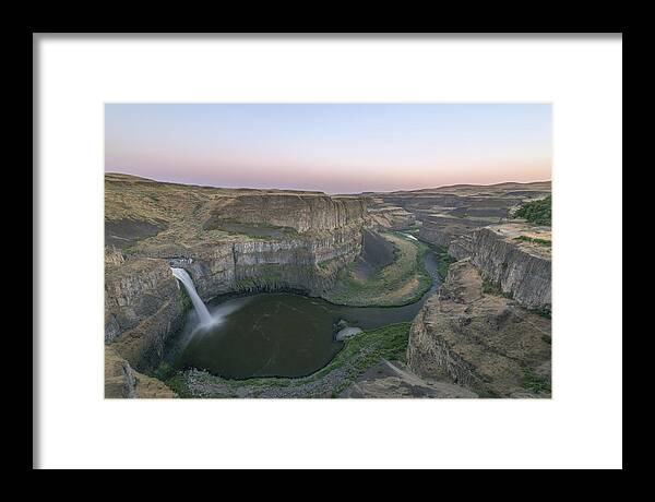 Agriculture Framed Print featuring the photograph Coming Down by Jon Glaser