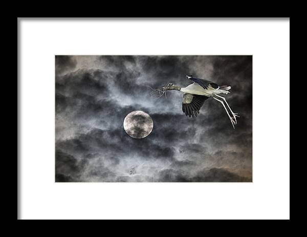 Clouds Framed Print featuring the photograph Coming Home by Richard Goldman