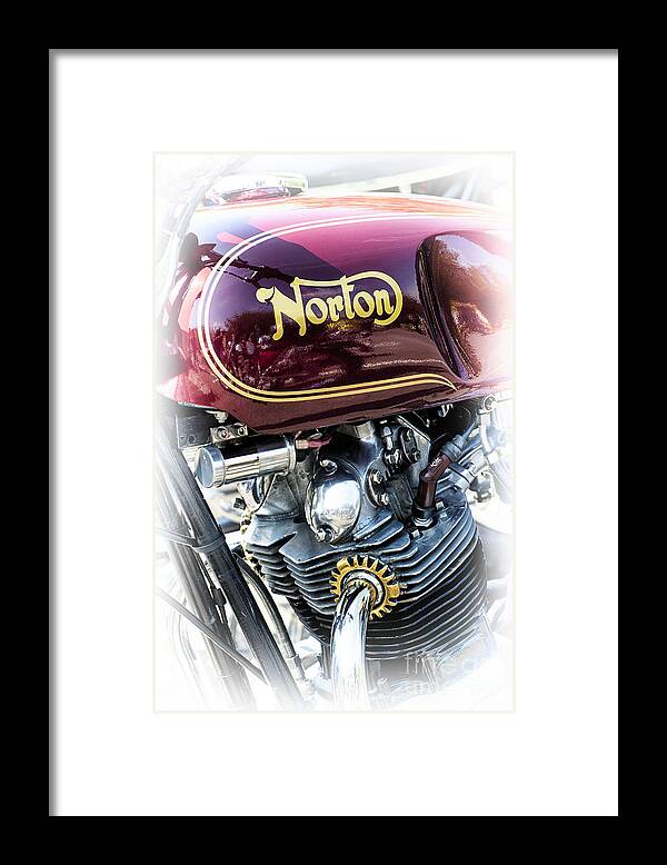Norton Framed Print featuring the photograph Commando 850 by Tim Gainey