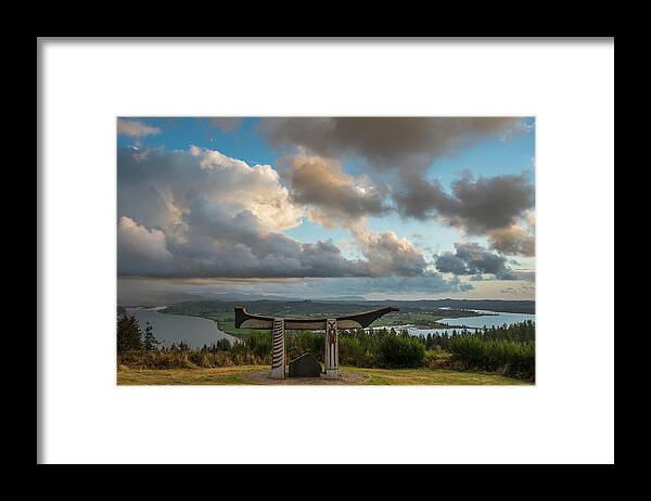 Astoria Framed Print featuring the photograph Comcomly's Concrete Canoe by Robert Potts