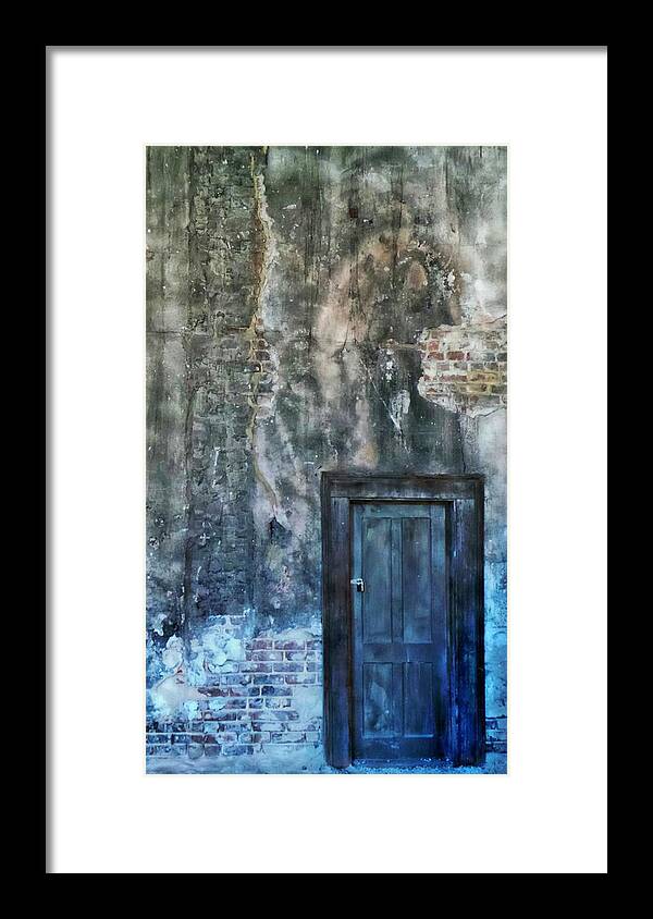 Door Framed Print featuring the photograph Concrete Dream by Stoney Lawrentz