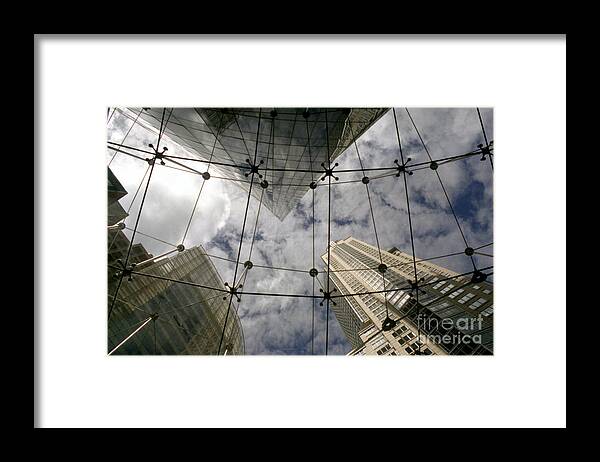 Architectecture Framed Print featuring the photograph Conjunction 1 by Elizabeth McPhee