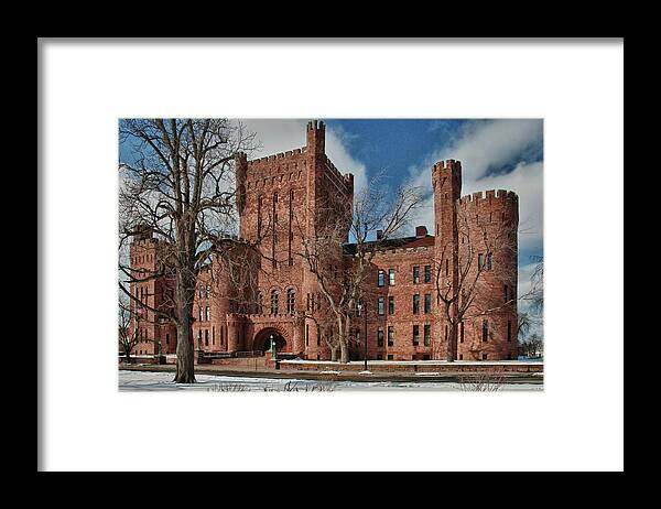 Armory Framed Print featuring the photograph Connecticut Street Armory 3997a by Guy Whiteley