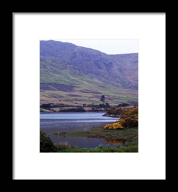 Landscape Framed Print featuring the photograph Connemara Leenane Ireland by Teresa Mucha