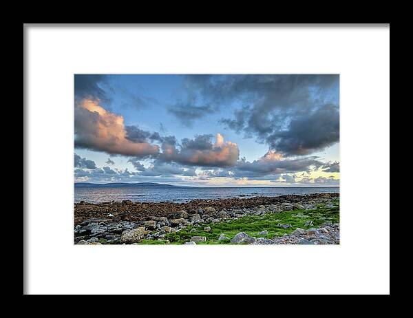 2016 Framed Print featuring the photograph Connemara Sunset by Chris Buff